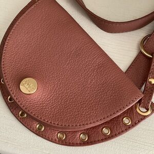 See By Chloe Kriss Convertible Leather Bag Pink Versatile Shoulder Belt Chest